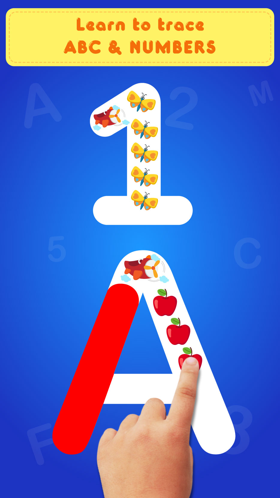 اسکرین شات 4 برنامه Number & ABC Coloring For Kids