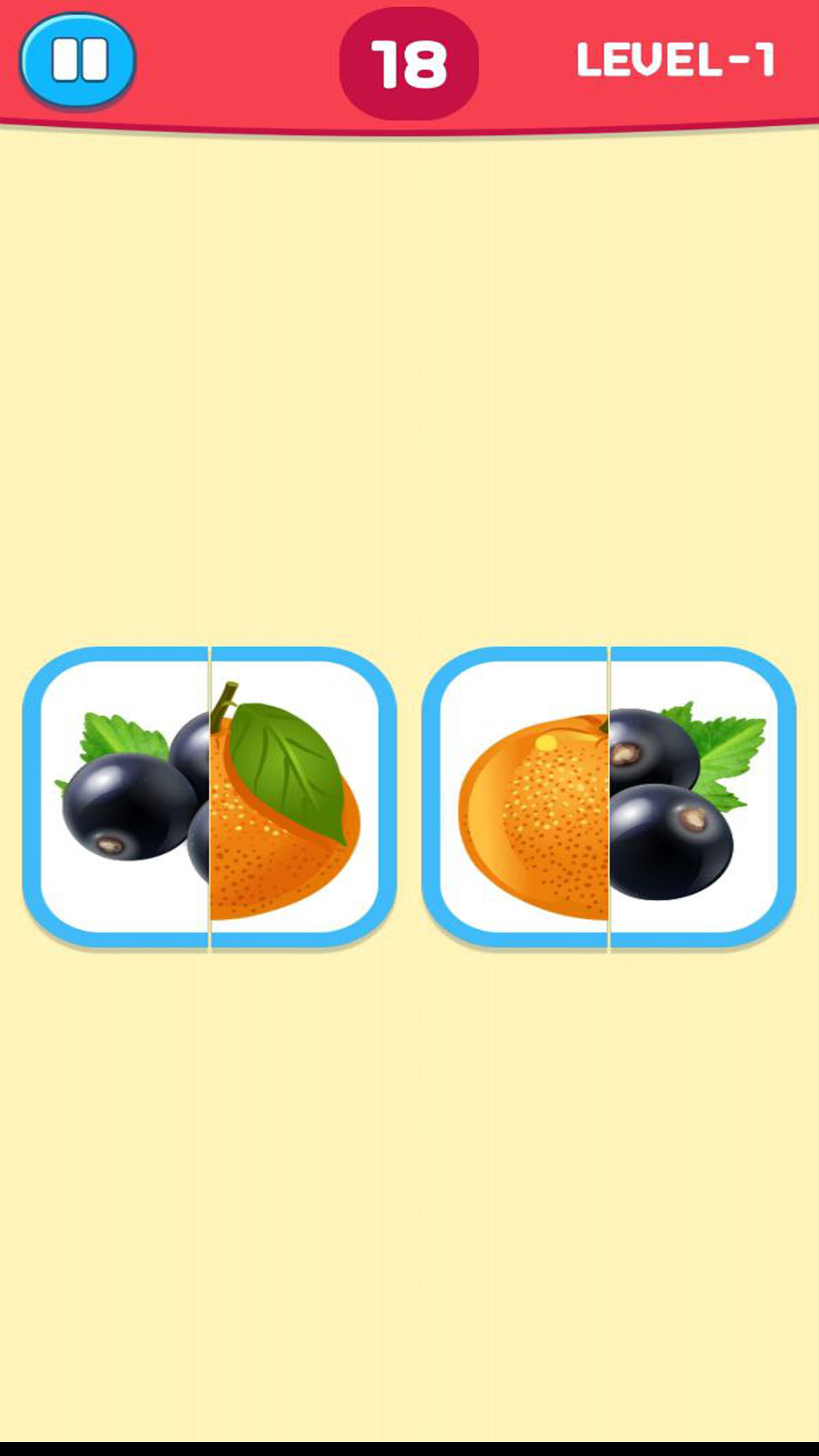 اسکرین شات 4 برنامه Fruits Matching Game