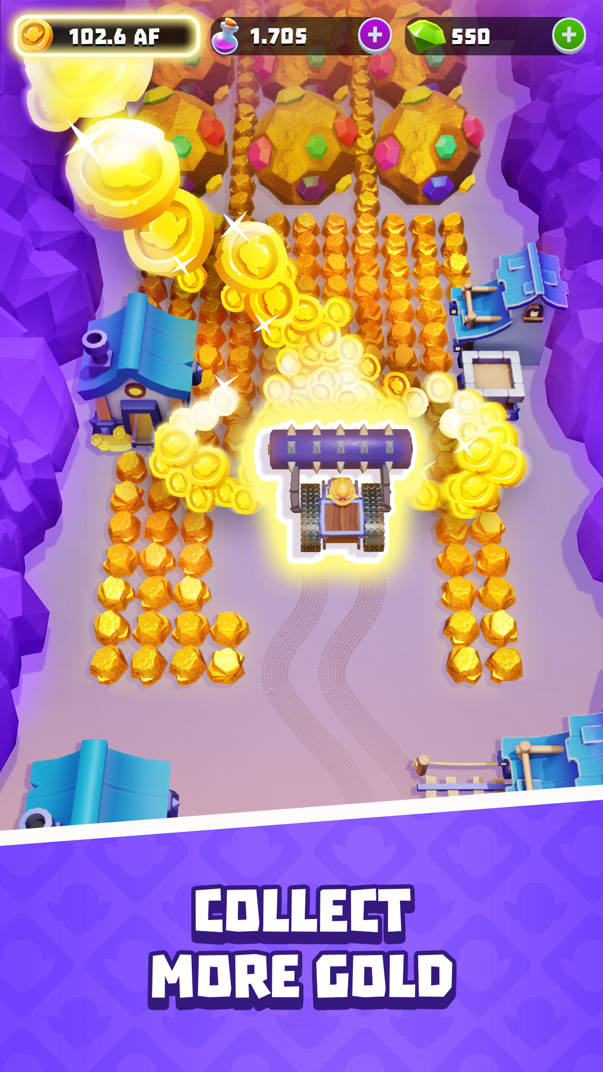 اسکرین شات 3 بازی Gold and Goblins: Mining Games