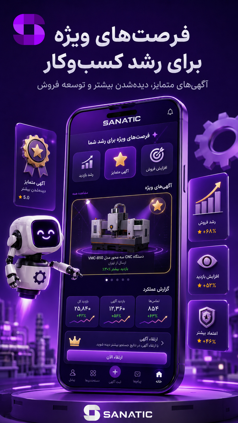 اسکرین شات 7 برنامه ‏صنعتیک