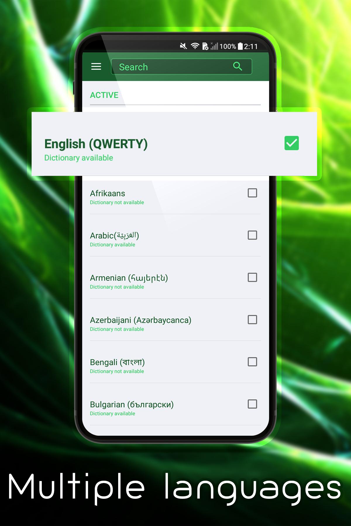 اسکرین شات 5 برنامه Keyboard For Samsung