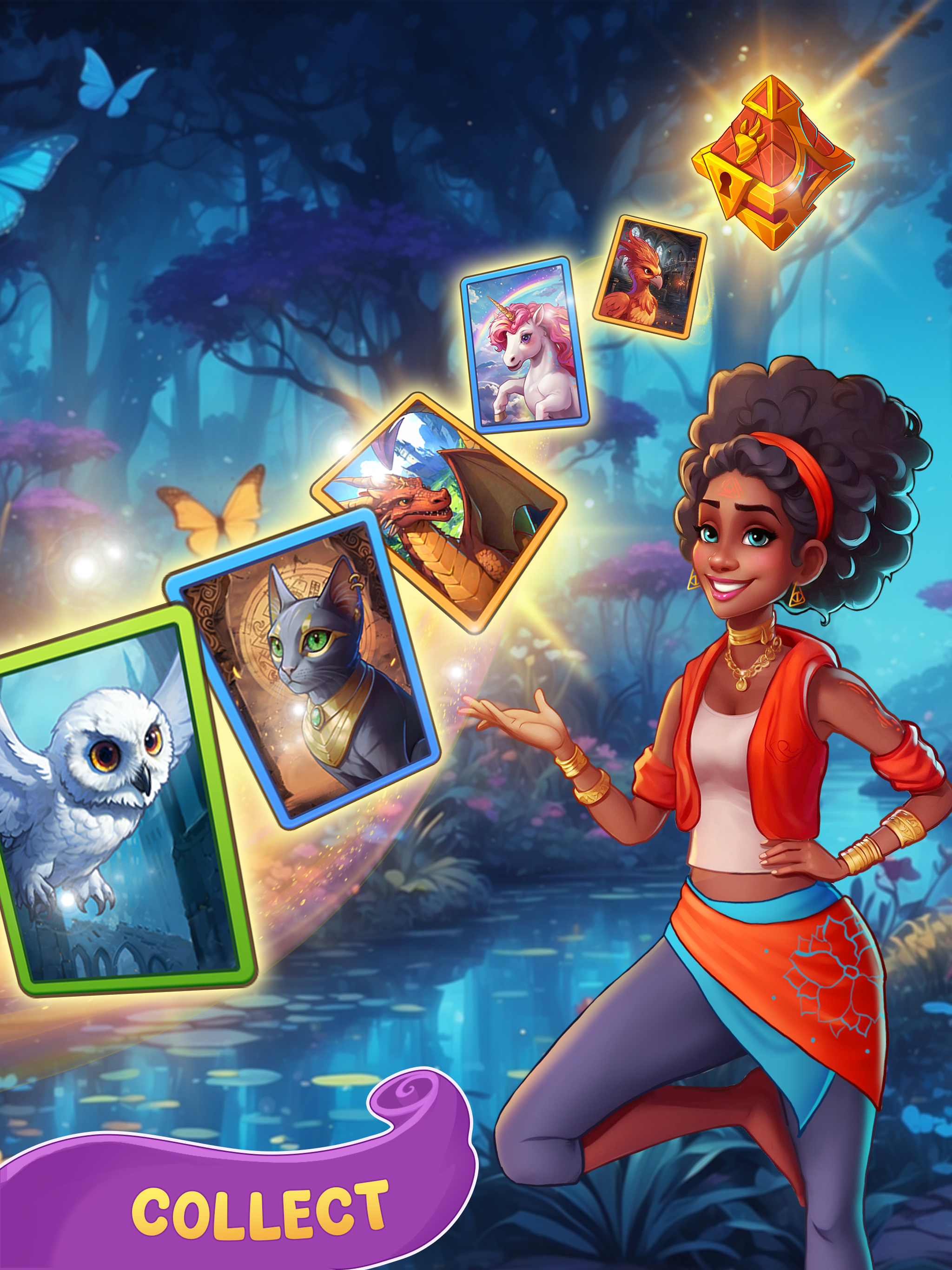 اسکرین شات 3 بازی Fable Town: Merge Games