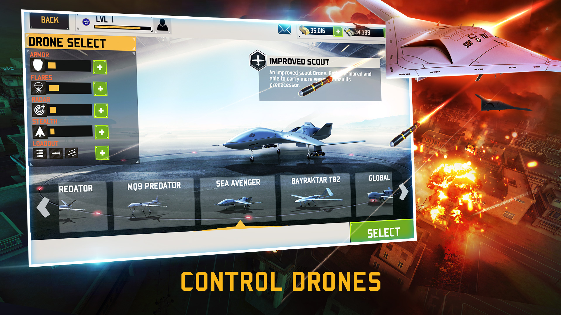 اسکرین شات 3 بازی Drone : Shadow Strike 3