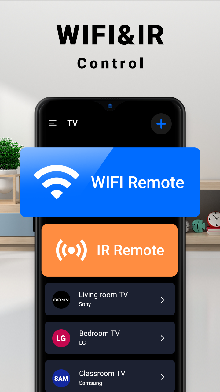 اسکرین شات 4 برنامه TV Remote Control for All TV