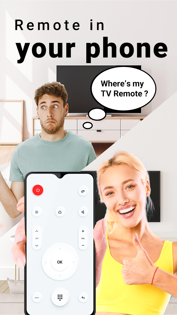 اسکرین شات 8 برنامه TV Remote Control for All TV
