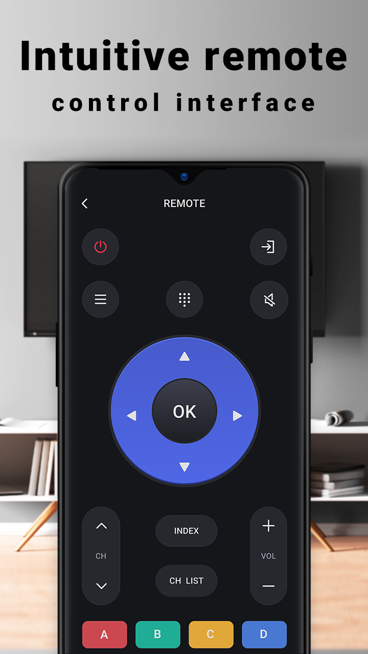 اسکرین شات 2 برنامه TV Remote Control for All TV