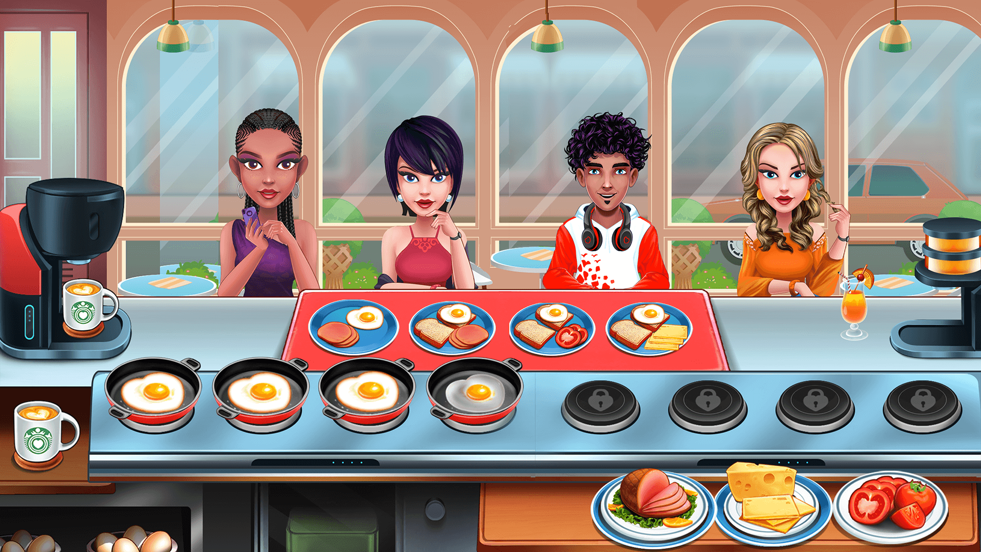 اسکرین شات 6 بازی Cooking Chef - Food Fever