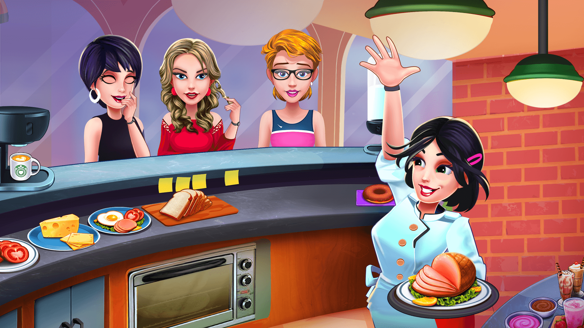 اسکرین شات 1 بازی Cooking Chef - Food Fever