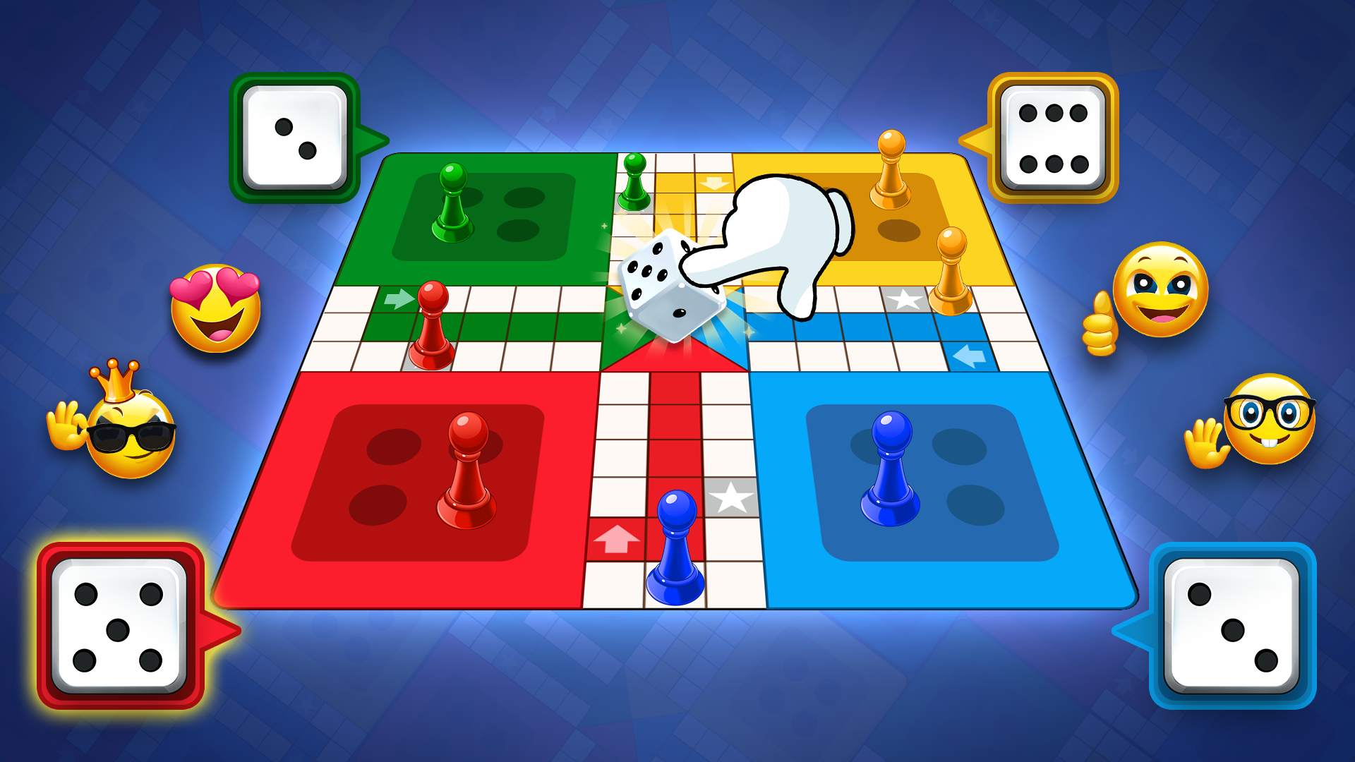 اسکرین شات 3 بازی Ludo Game