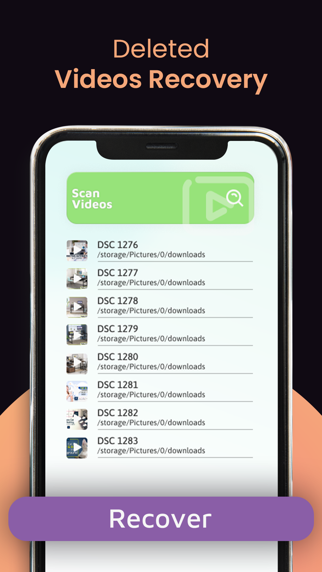 اسکرین شات 4 برنامه File Recovery & Video Recovery