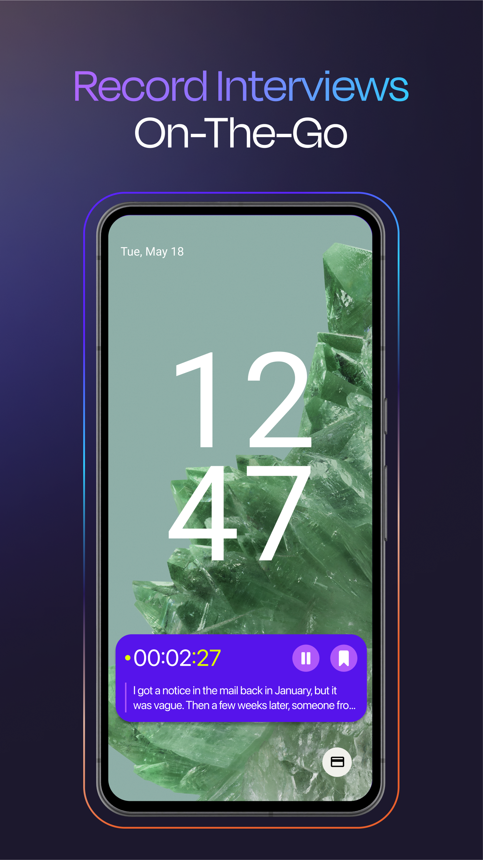 اسکرین شات 7 برنامه Rev: Record & Transcribe
