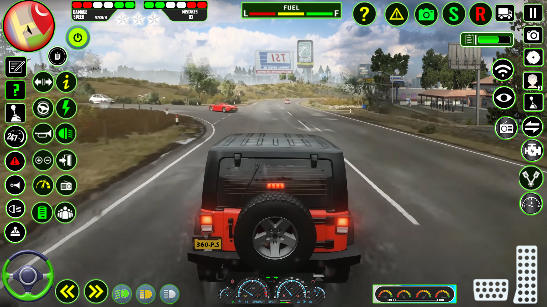 اسکرین شات 5 بازی Offroad Jeep Driving Sim 3D