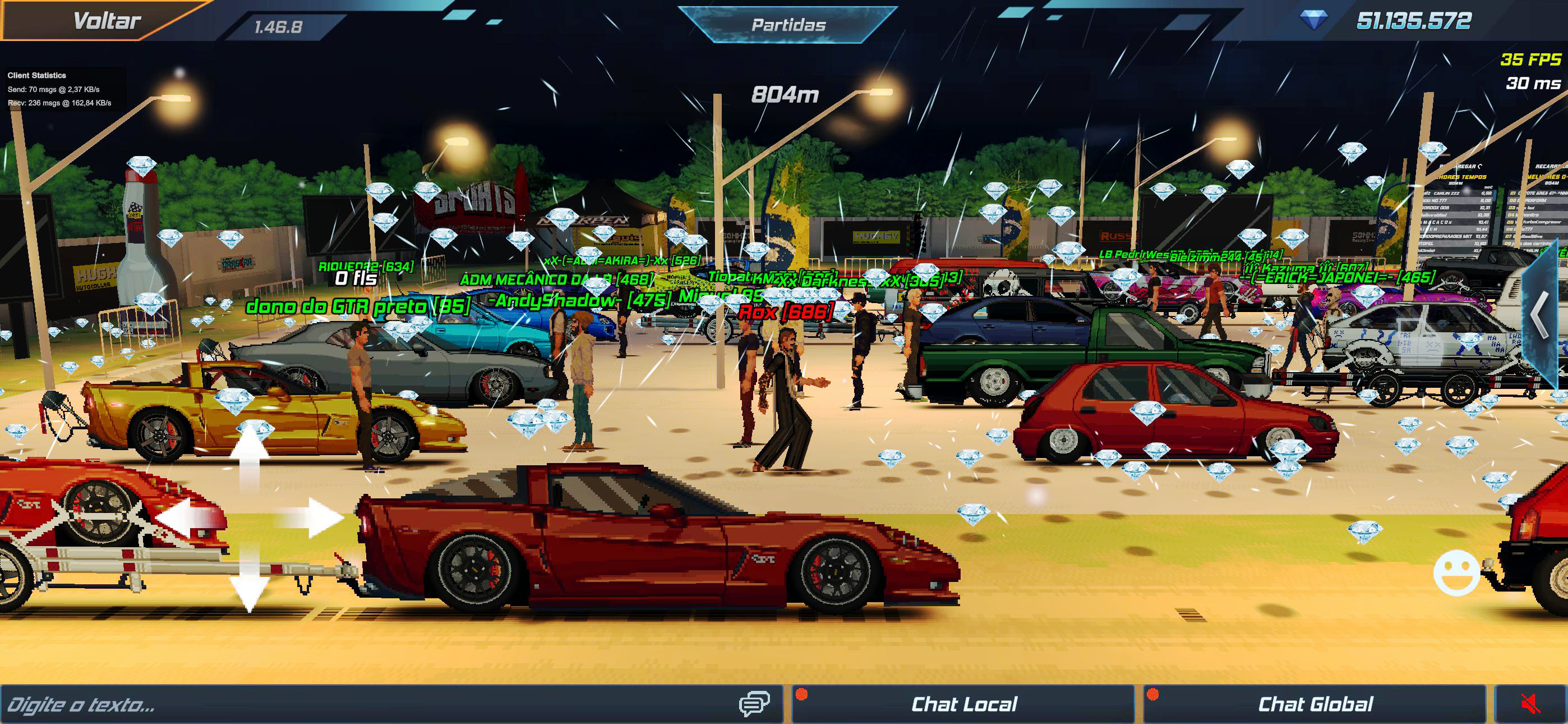 اسکرین شات 2 بازی Estilo BR: Online Drag Racing