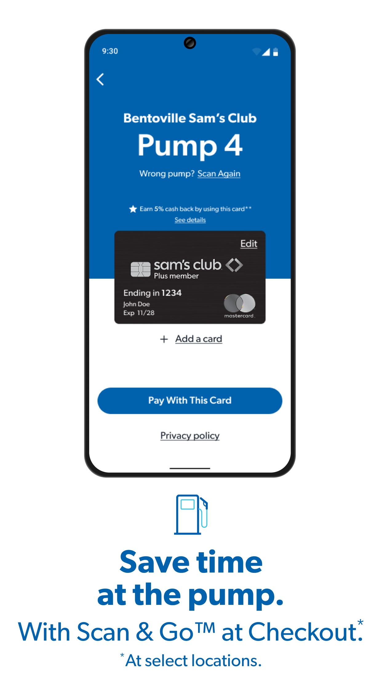 اسکرین شات 4 برنامه Sam's Club: Shopping & Savings