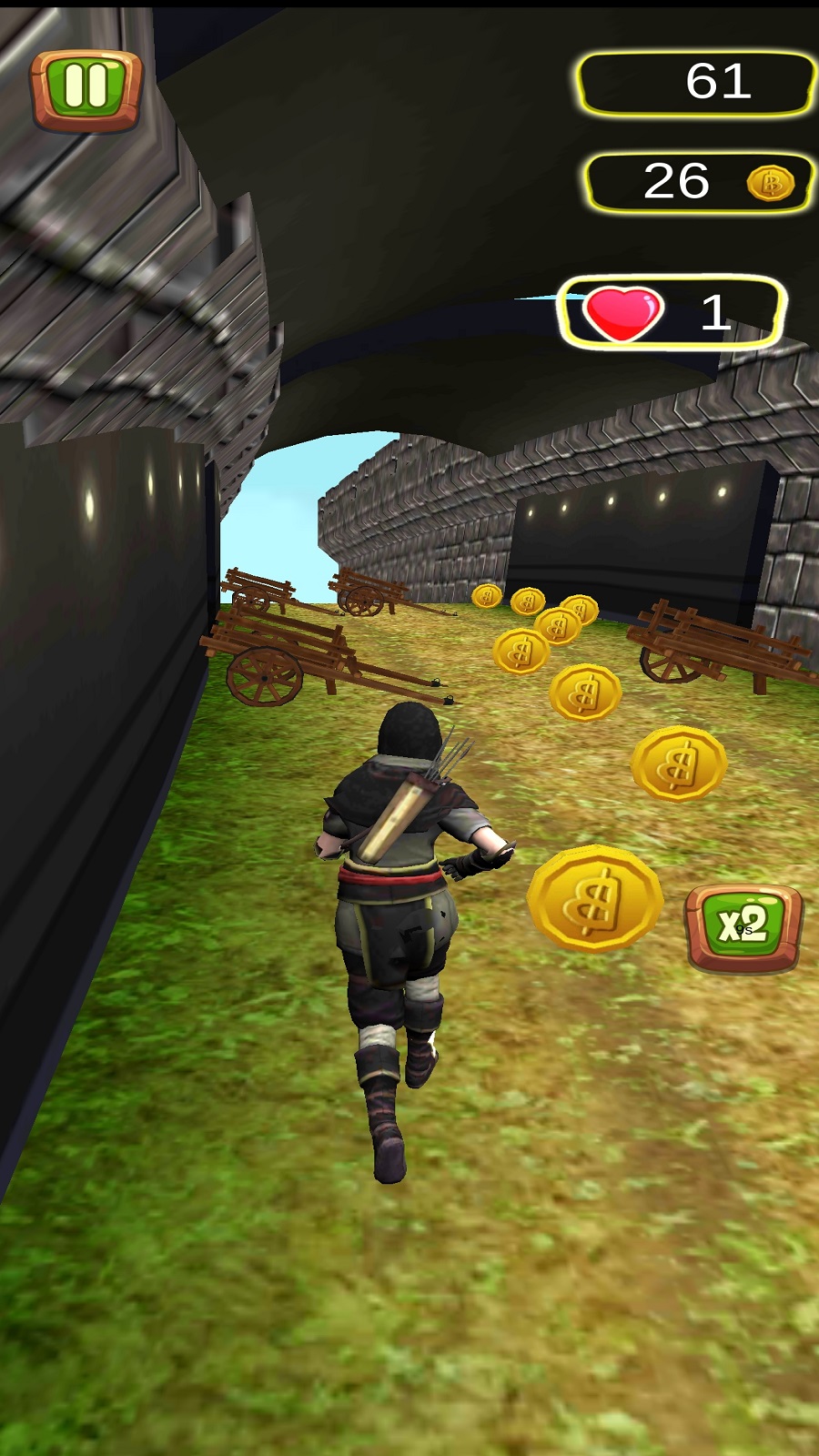 اسکرین شات 6 بازی Assassin Rush- Subway Runner Endless Running Game