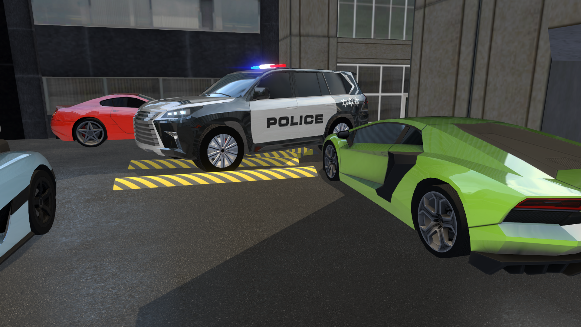 اسکرین شات 3 بازی Master Police Parking 3d Sim