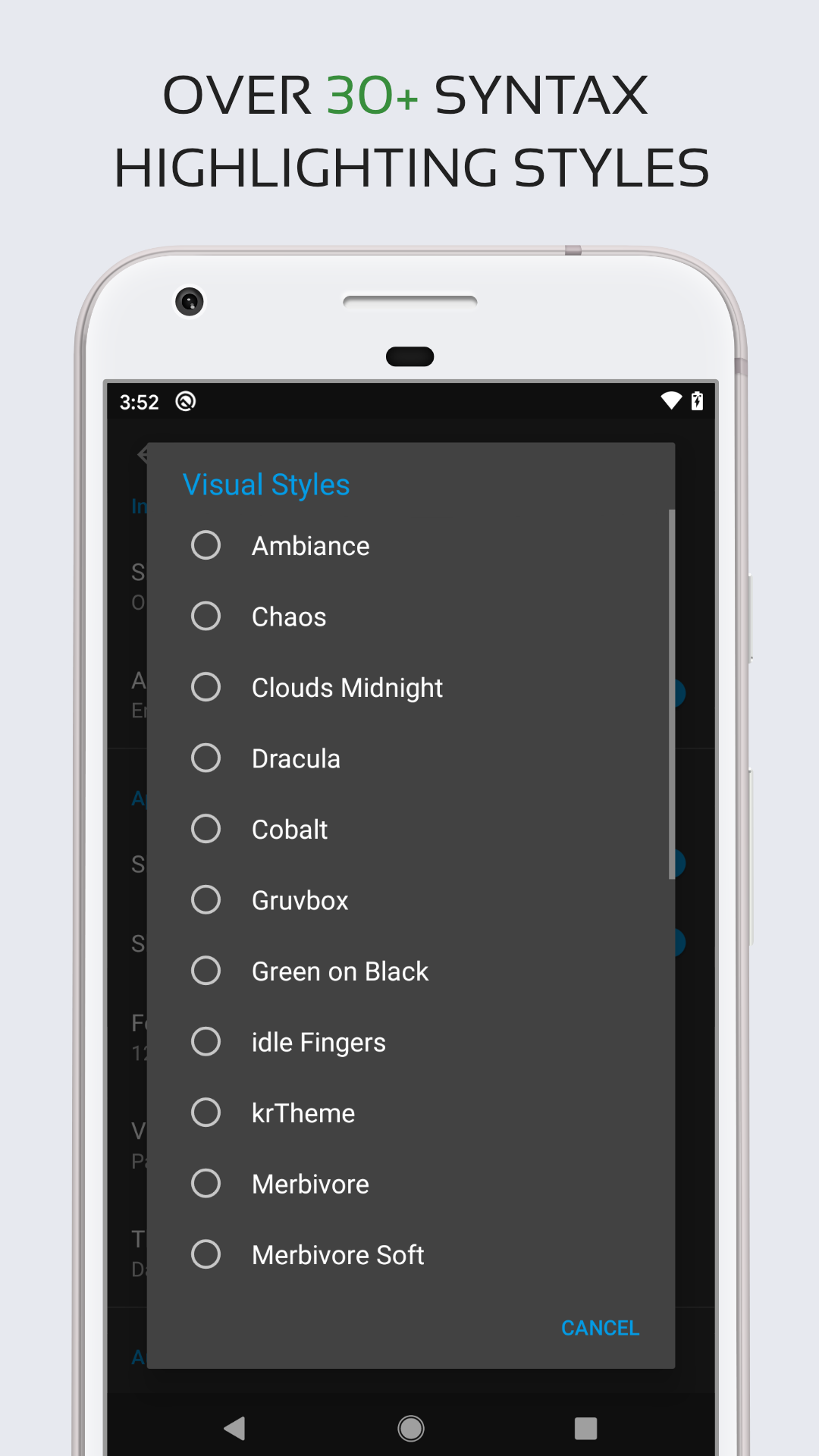 اسکرین شات 7 برنامه Code Editor - Compiler & IDE