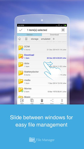 اسکرین شات 3 برنامه CM FILE MANAGER