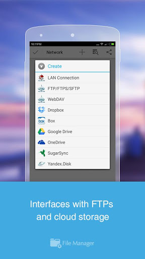اسکرین شات 4 برنامه CM FILE MANAGER