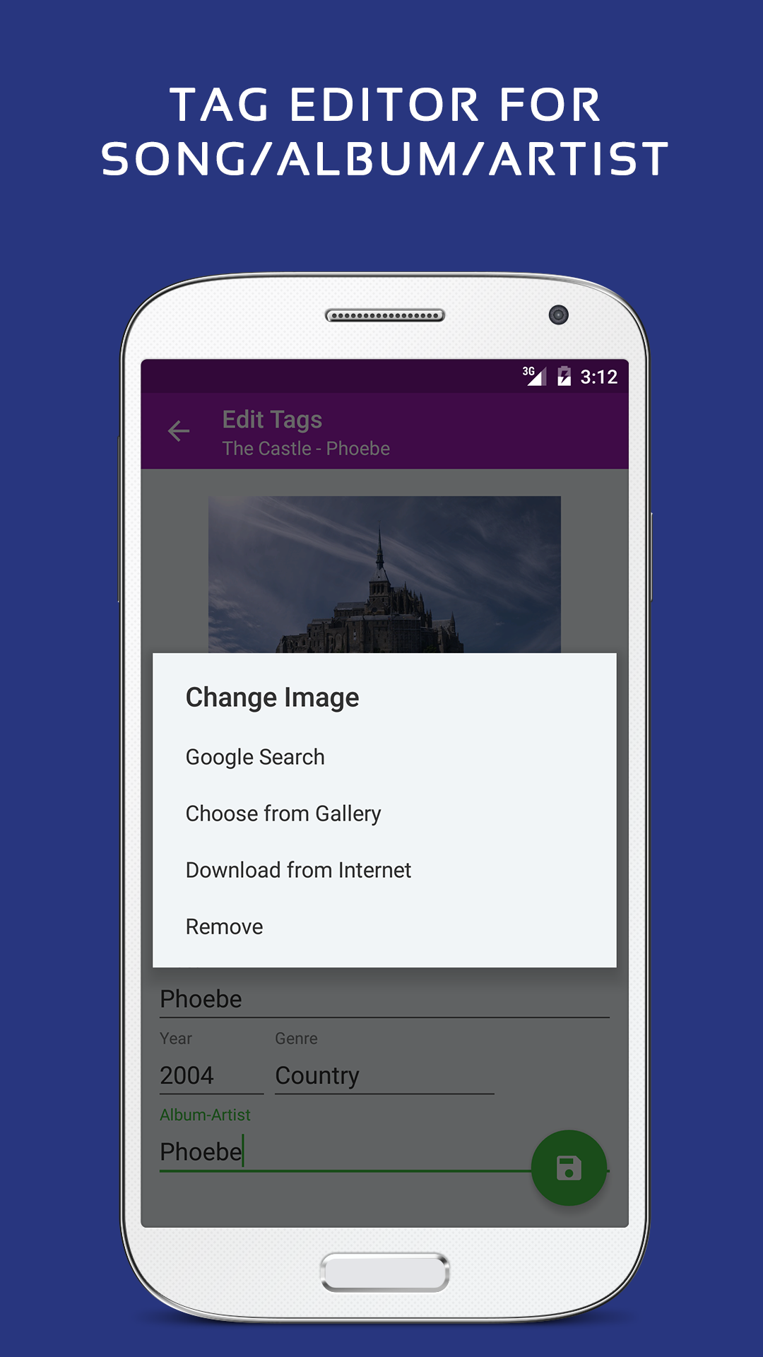 اسکرین شات 6 برنامه Pulsar Music Player