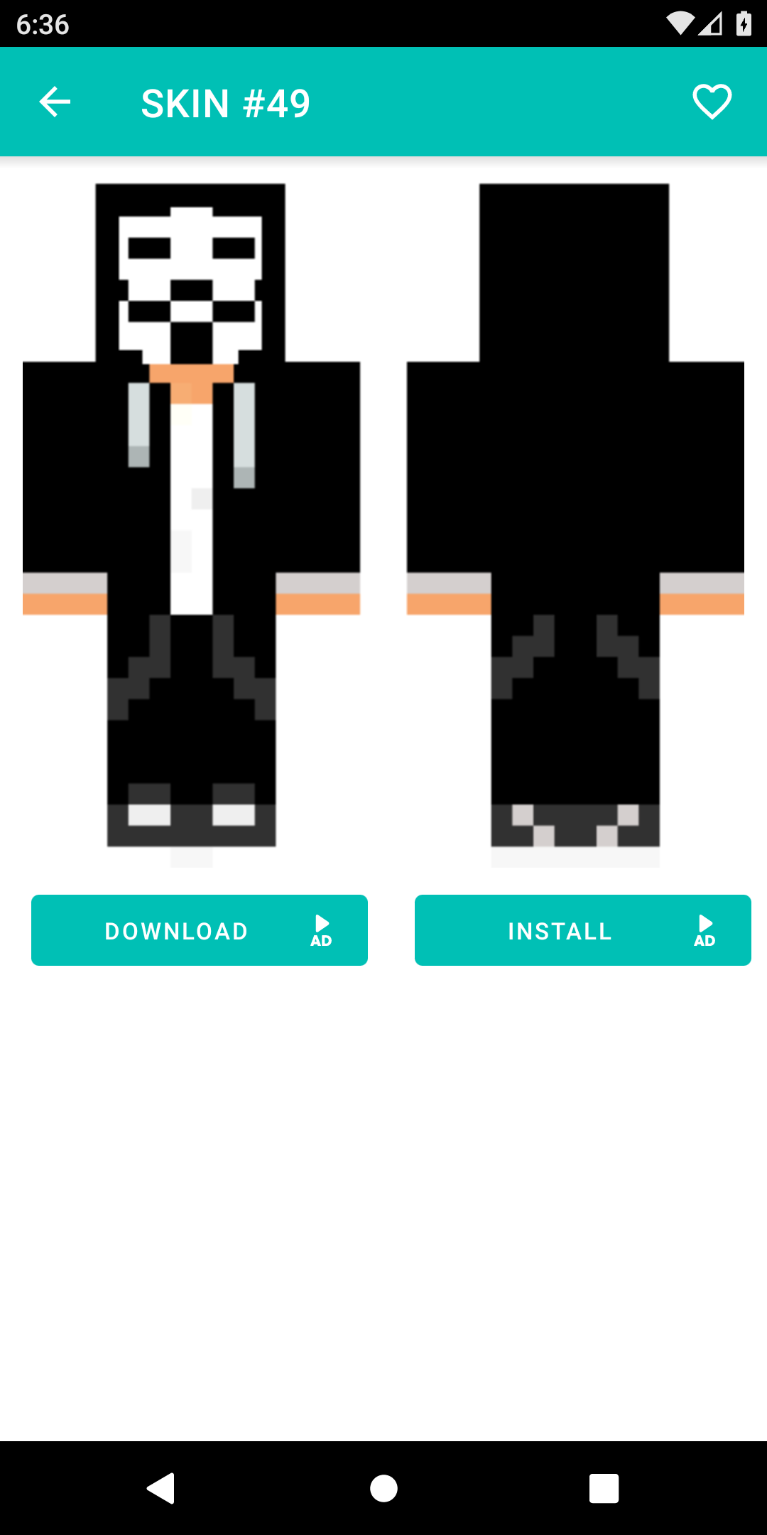 اسکرین شات 7 برنامه Skins for Craftsman, Minecraft