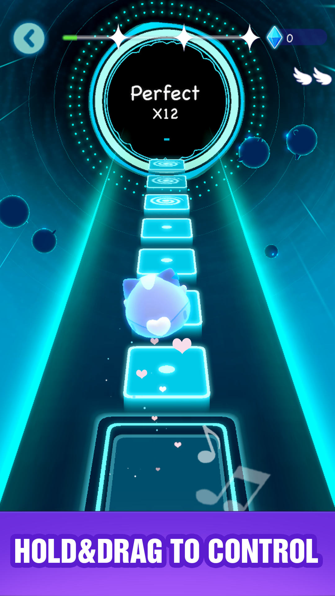 اسکرین شات 1 بازی Cat Hop - Dancing Music Games