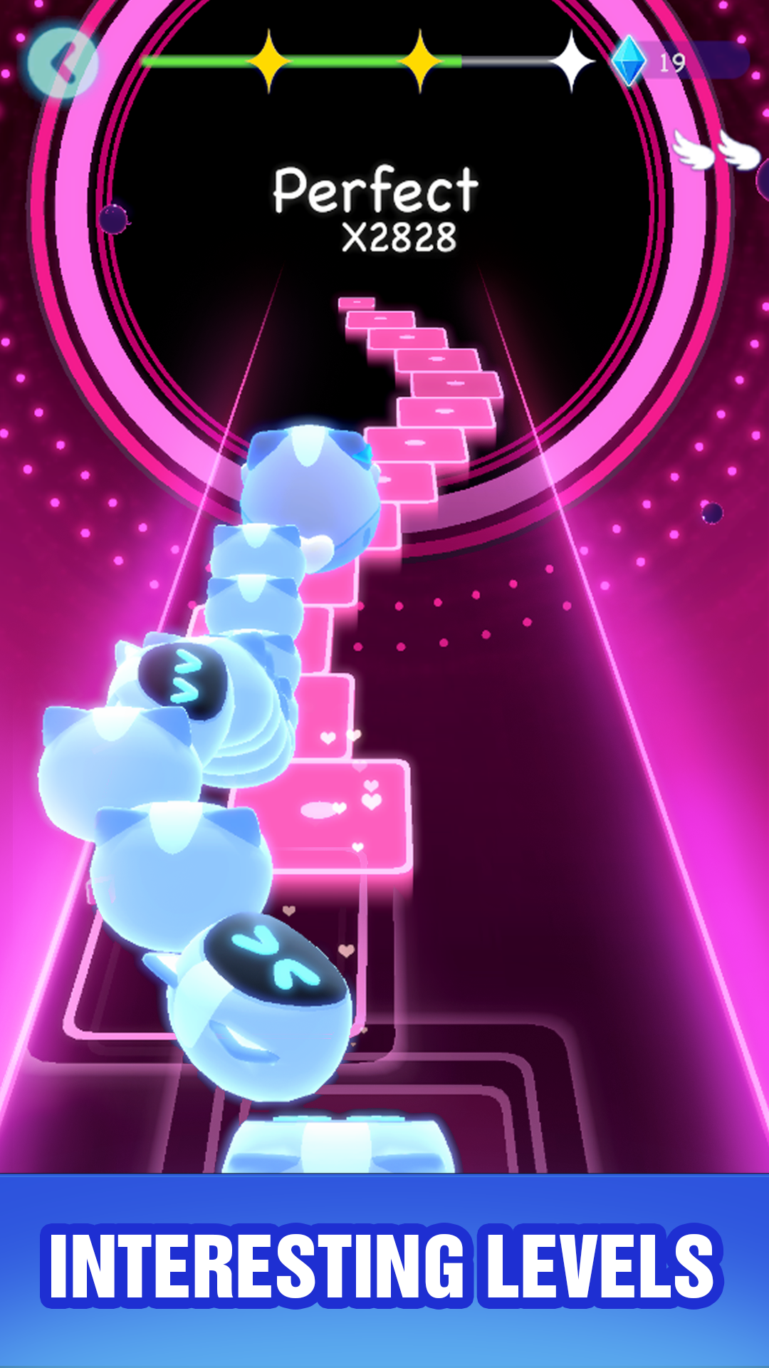اسکرین شات 2 بازی Cat Hop - Dancing Music Games