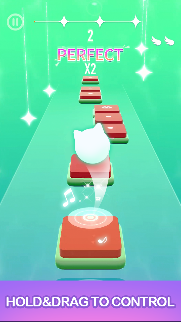 اسکرین شات 1 بازی Dancing Cats - Cute Music Game
