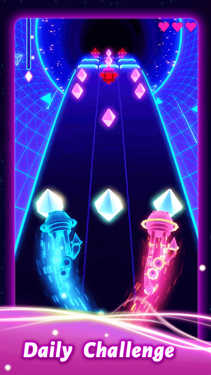 اسکرین شات 2 بازی Rolling Twins: Music Ball Rush