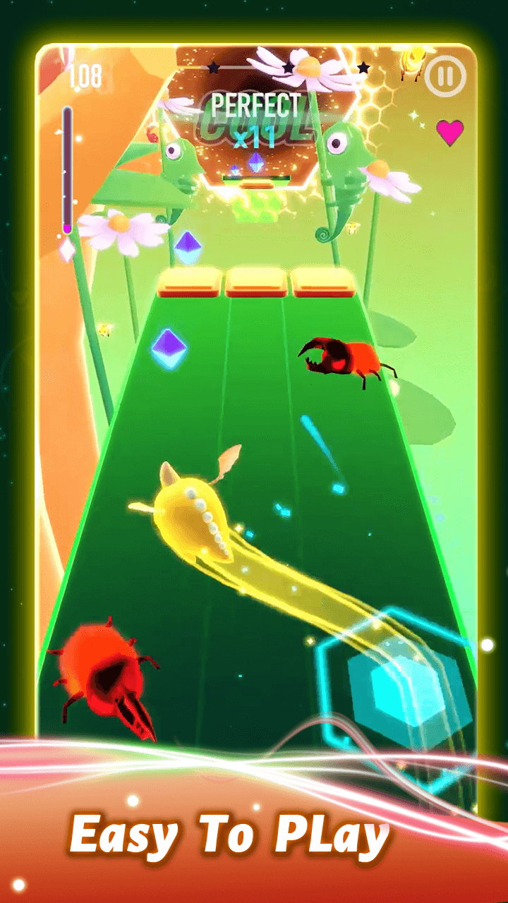 اسکرین شات 4 بازی Rolling Twins: Music Ball Rush