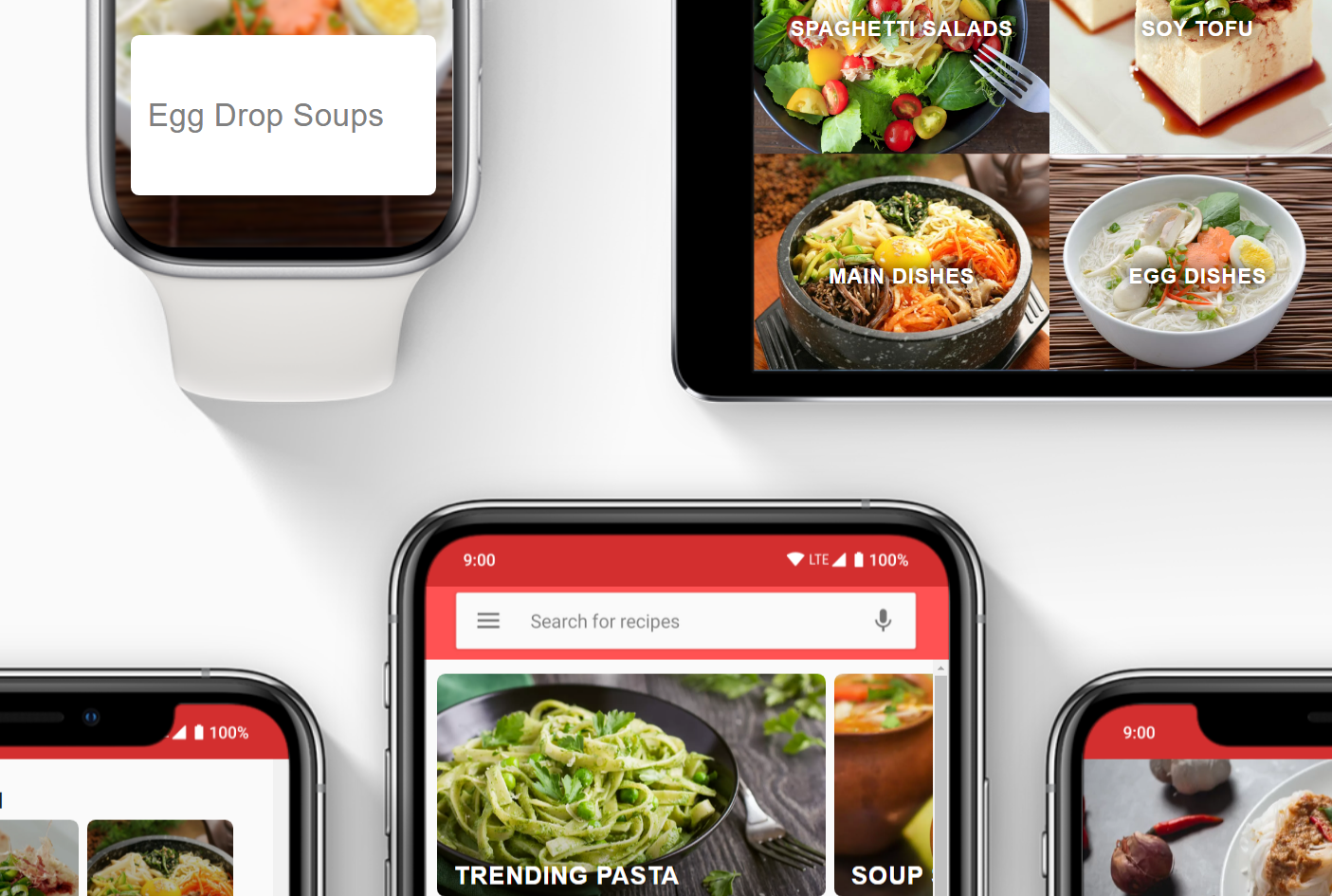 اسکرین شات 4 برنامه Korean Food Recipes App