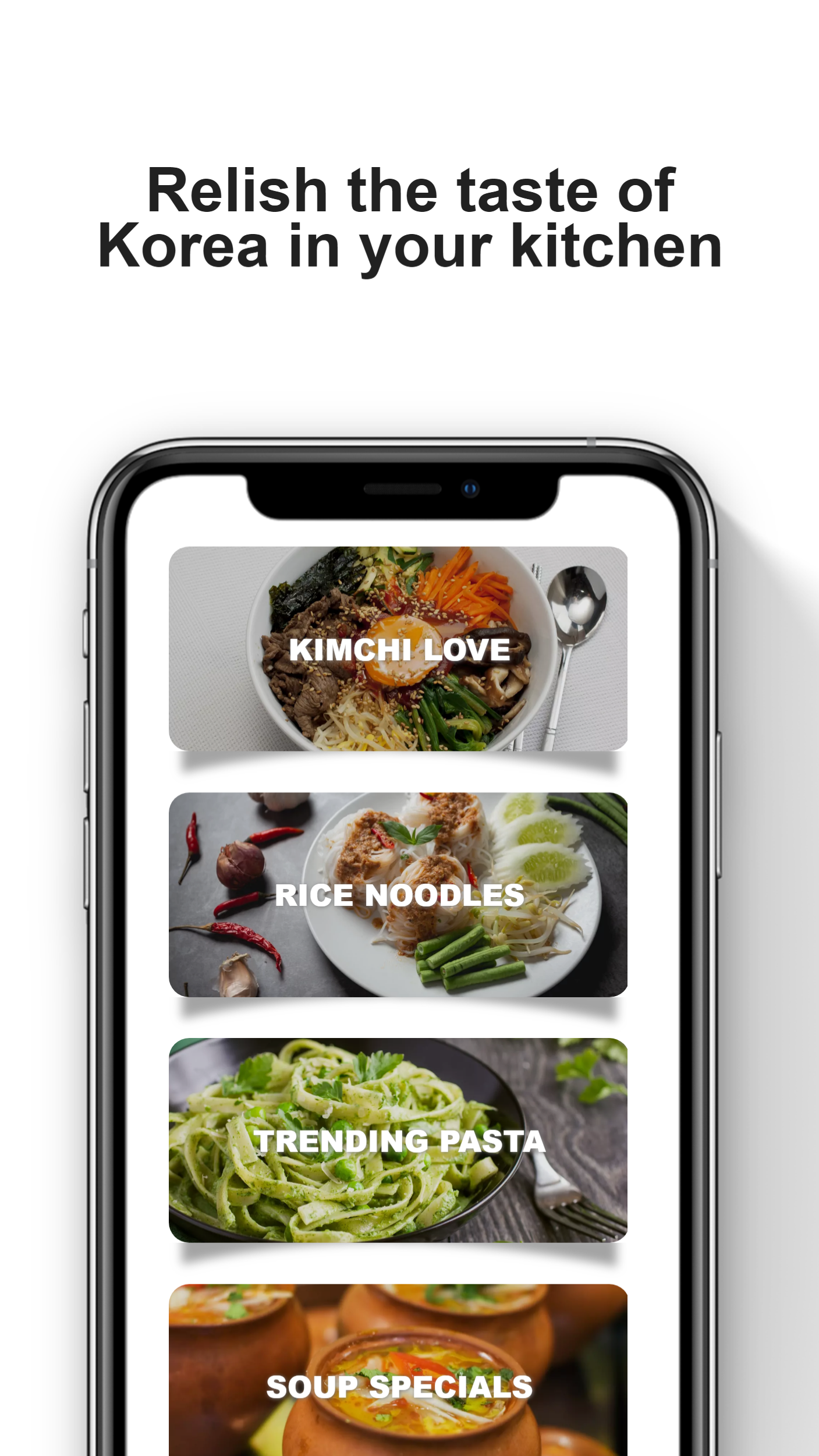 اسکرین شات 3 برنامه Korean Food Recipes App