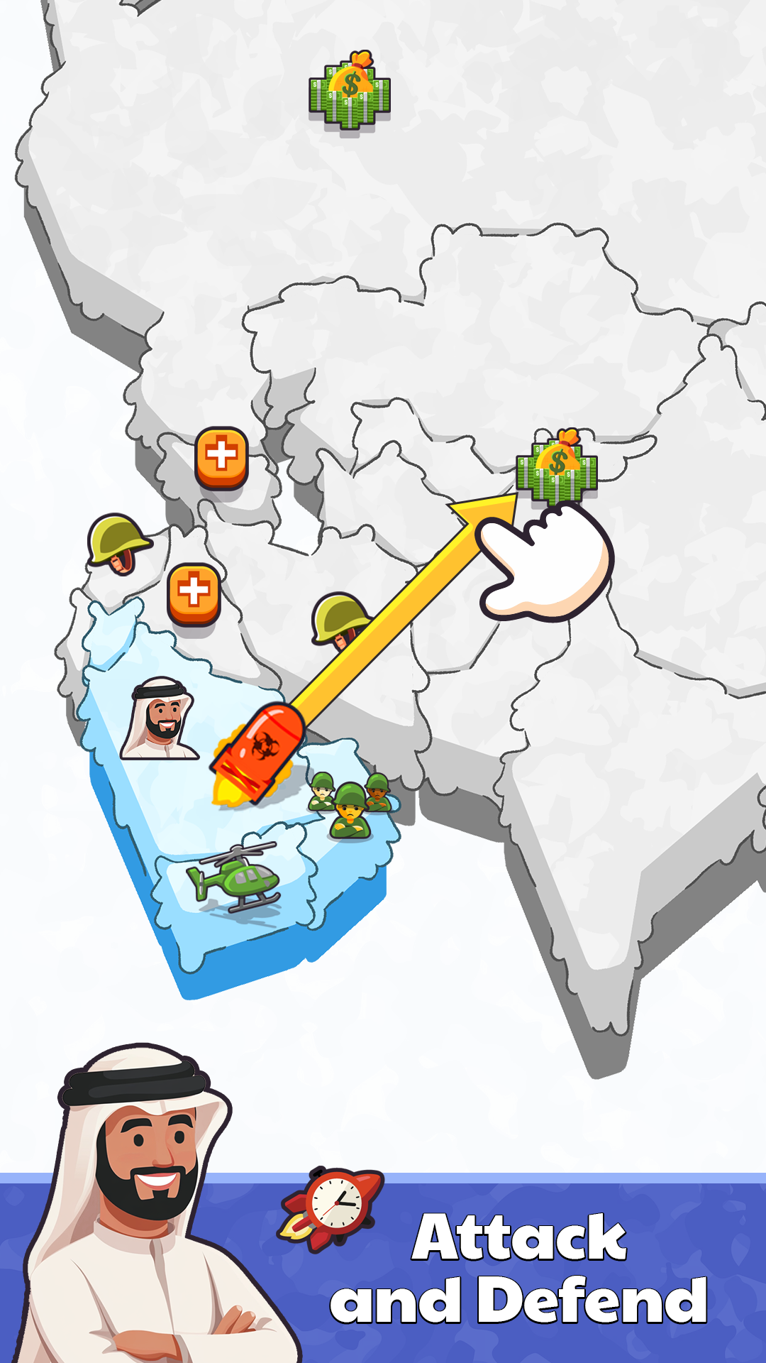 اسکرین شات 2 بازی Conquer Countries