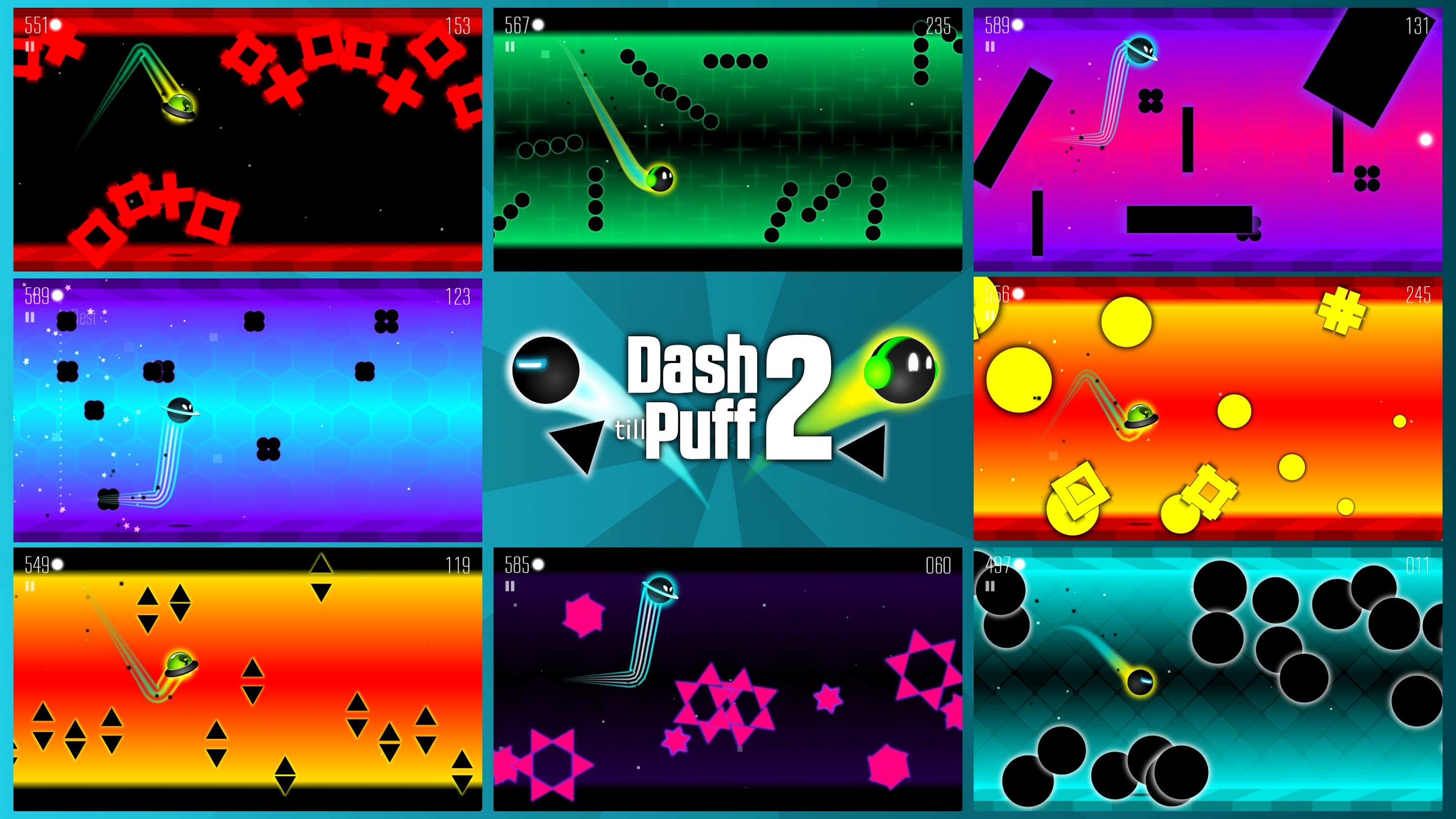 اسکرین شات 1 بازی Dash till Puff 2