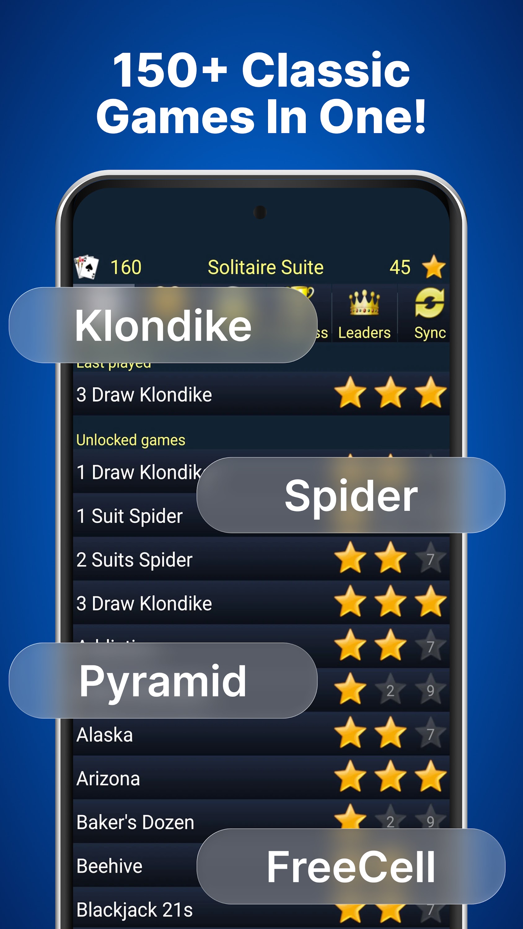 اسکرین شات 2 بازی 150+ Classic Card Games Pack