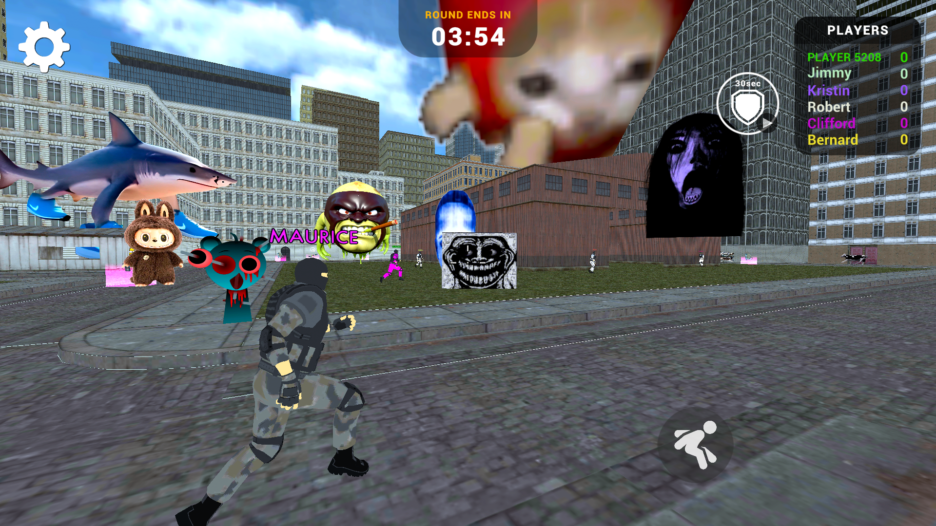 اسکرین شات 5 بازی Nextbots In Backrooms: Shooter