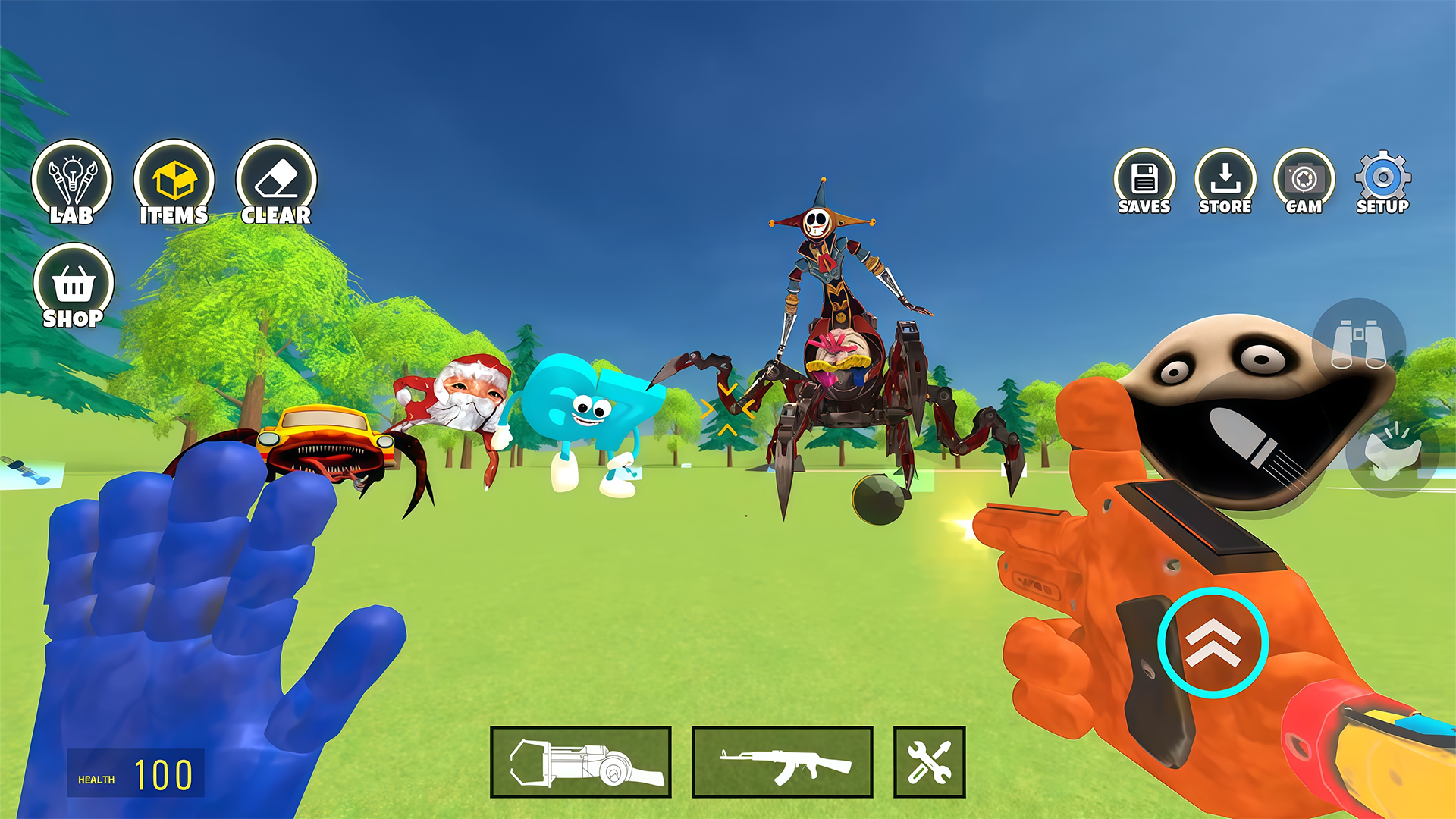 اسکرین شات 6 بازی Nextbots In Playground mod