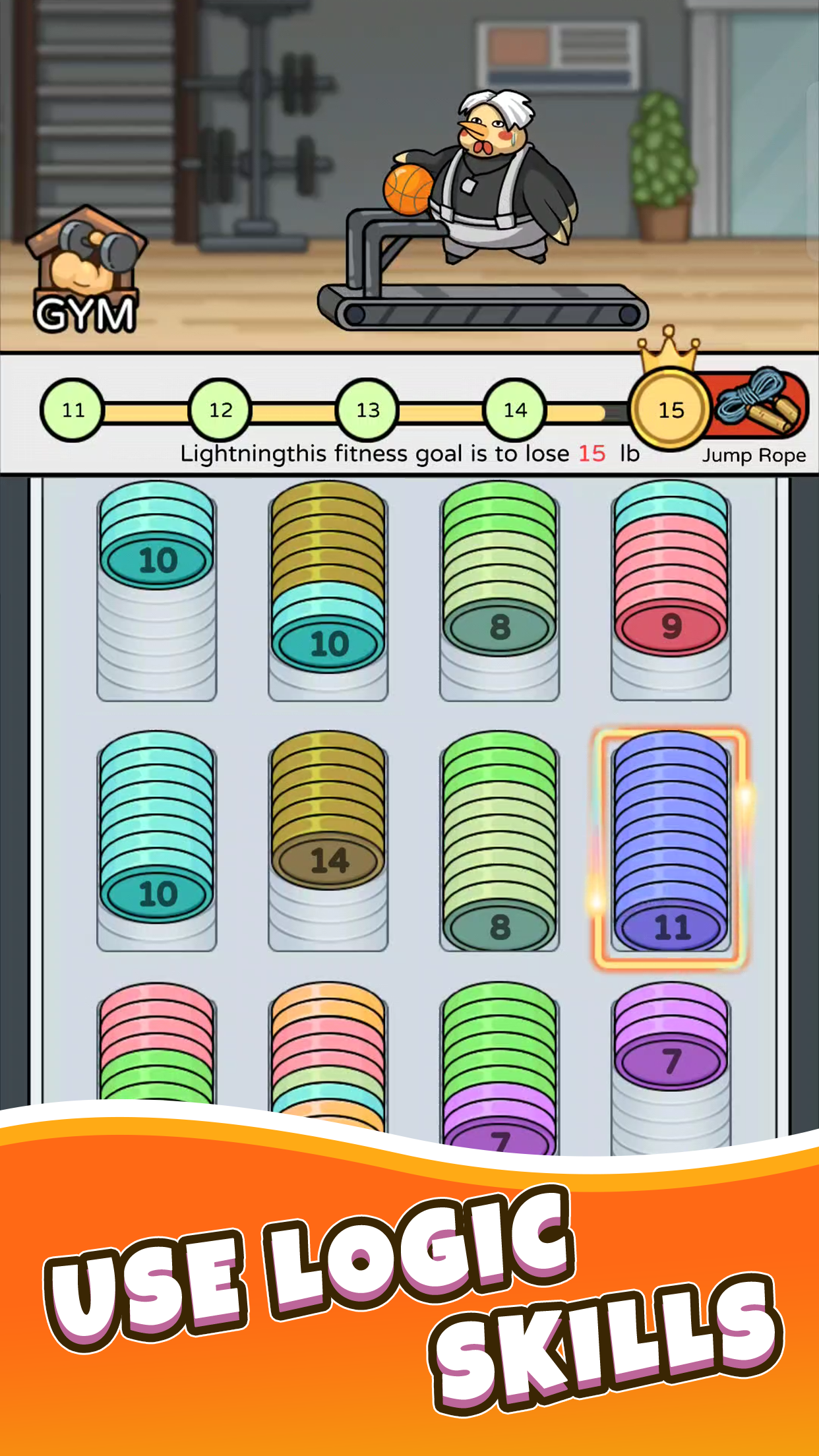 اسکرین شات 2 بازی Gym Sort