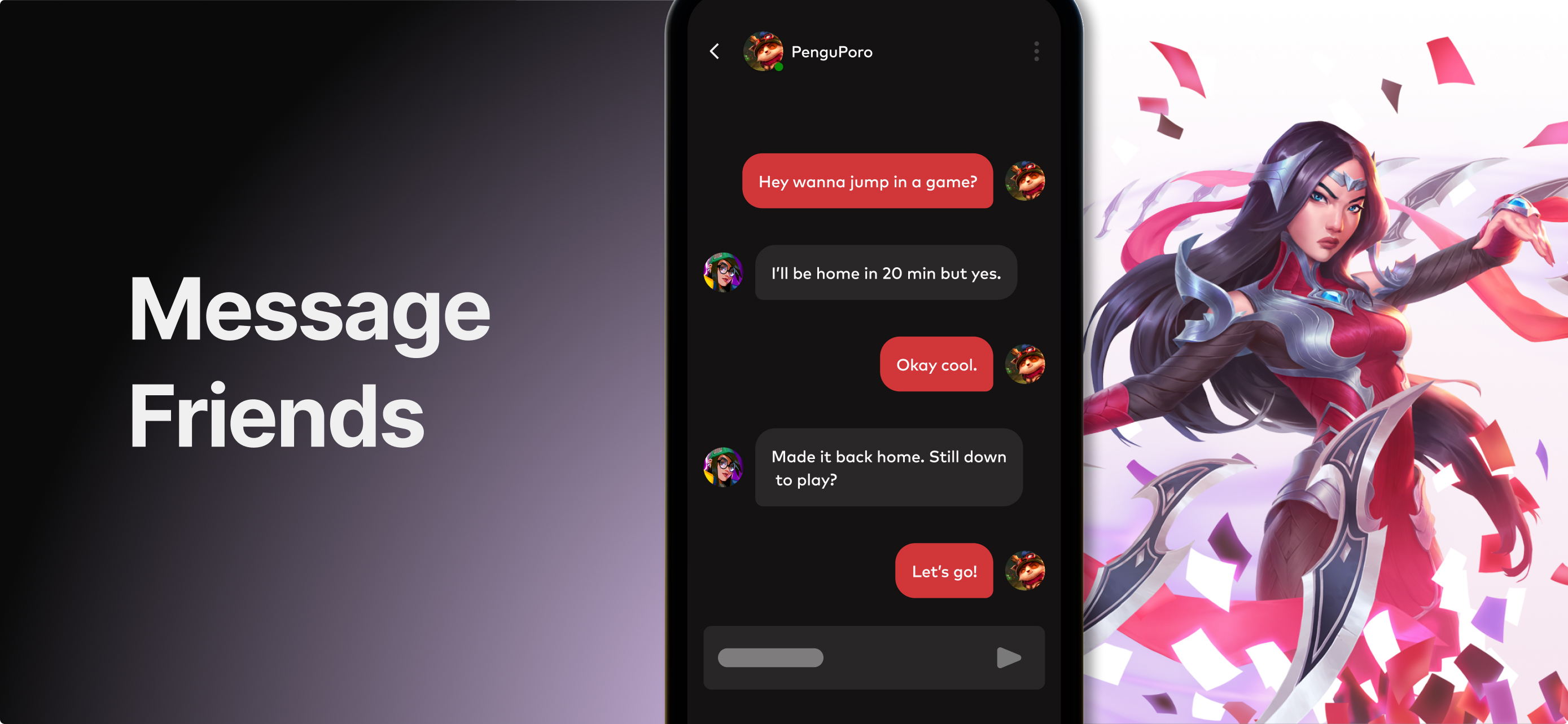 اسکرین شات 3 برنامه Riot Mobile