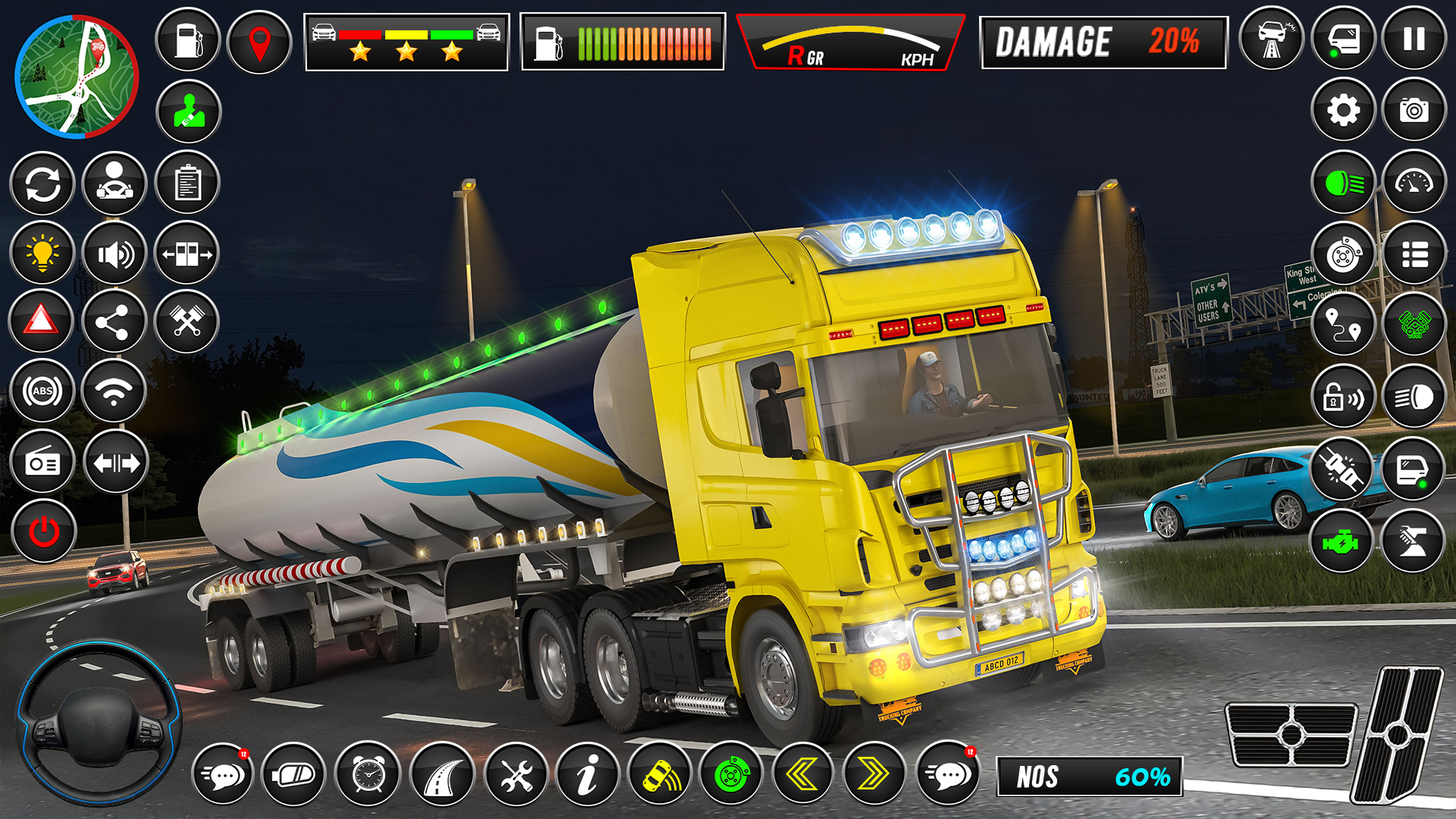 اسکرین شات 1 بازی Oil Tanker Euro Truck Games 3D