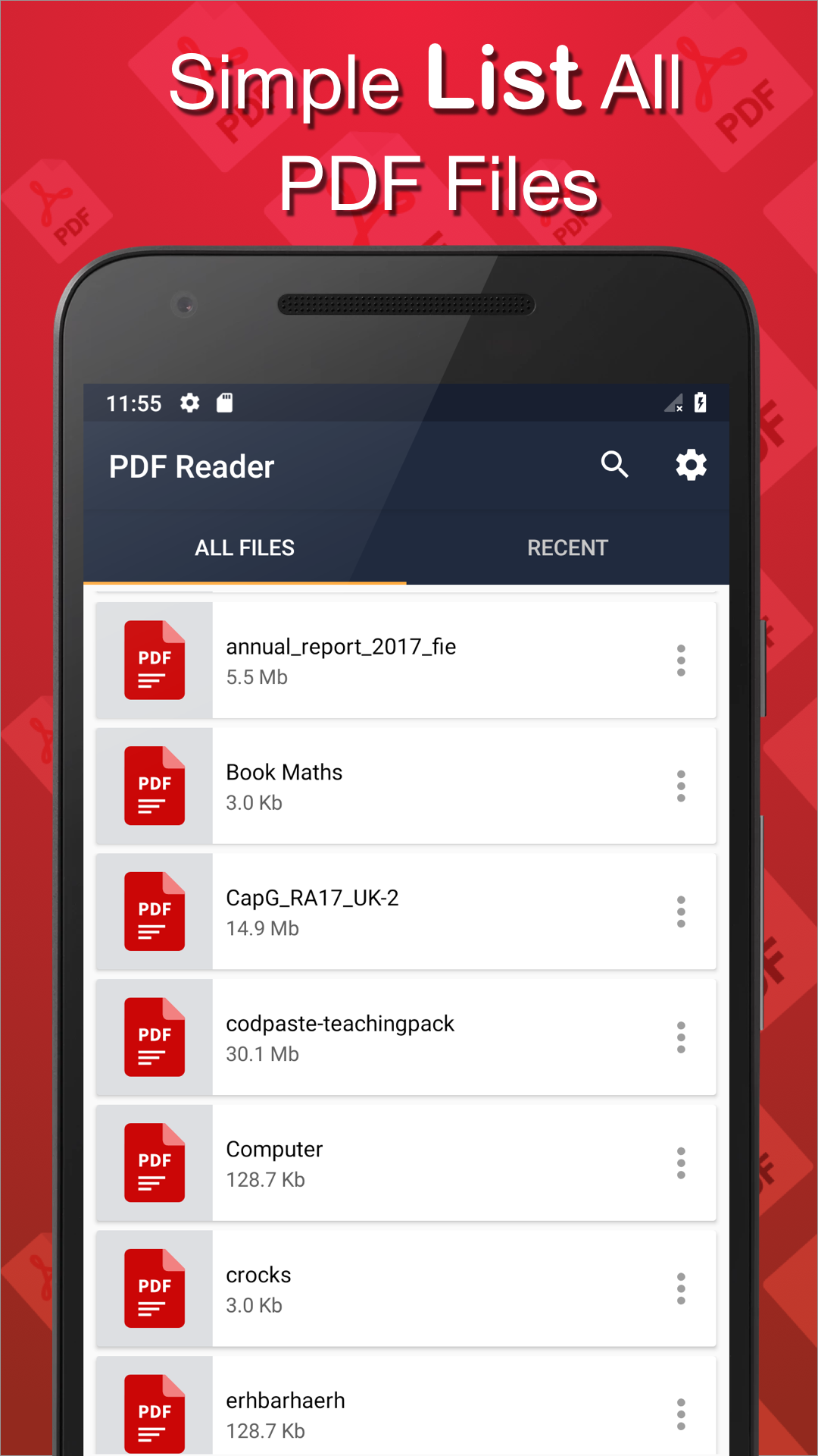 اسکرین شات 3 برنامه Simple PDF Reader - 2026