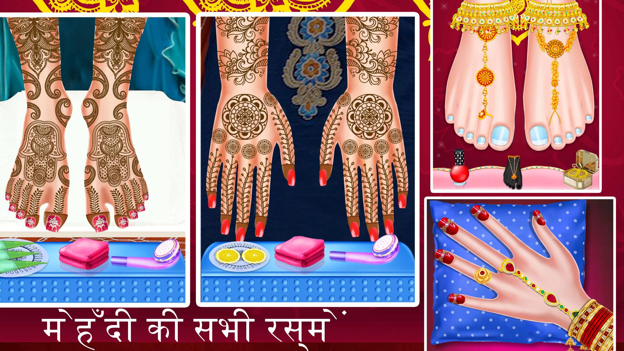 اسکرین شات 5 برنامه Indian Hindu Wedding Girl Game
