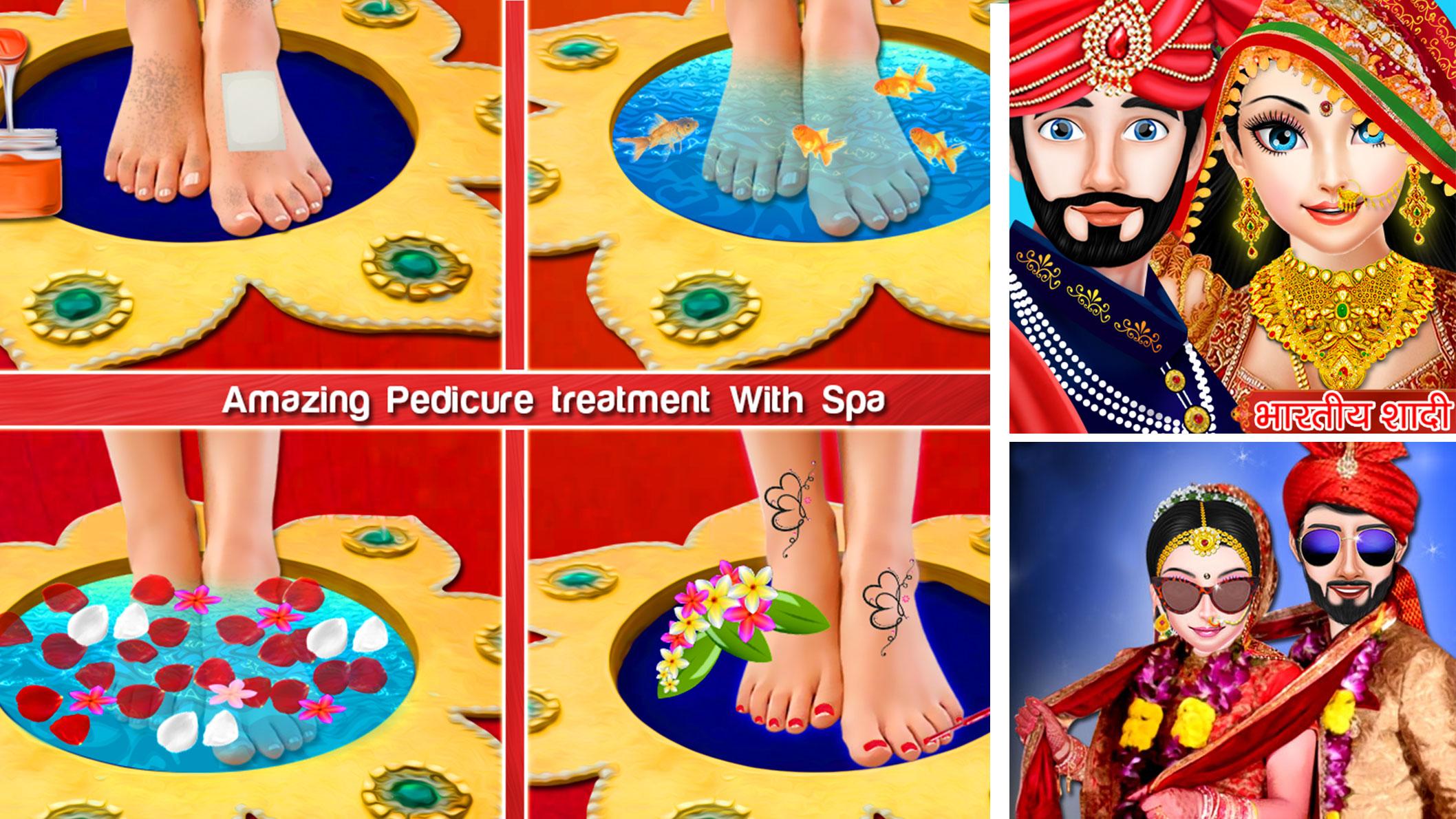 اسکرین شات 8 برنامه Indian Hindu Wedding Girl Game