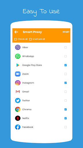 اسکرین شات 6 برنامه Rocket VPN - Free Unlimited VPN Proxy & IP Changer