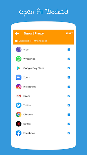 اسکرین شات 3 برنامه Rocket VPN - Free Unlimited VPN Proxy & IP Changer