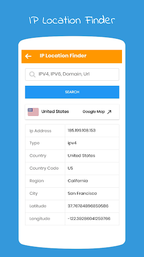 اسکرین شات 5 برنامه Rocket VPN - Free Unlimited VPN Proxy & IP Changer