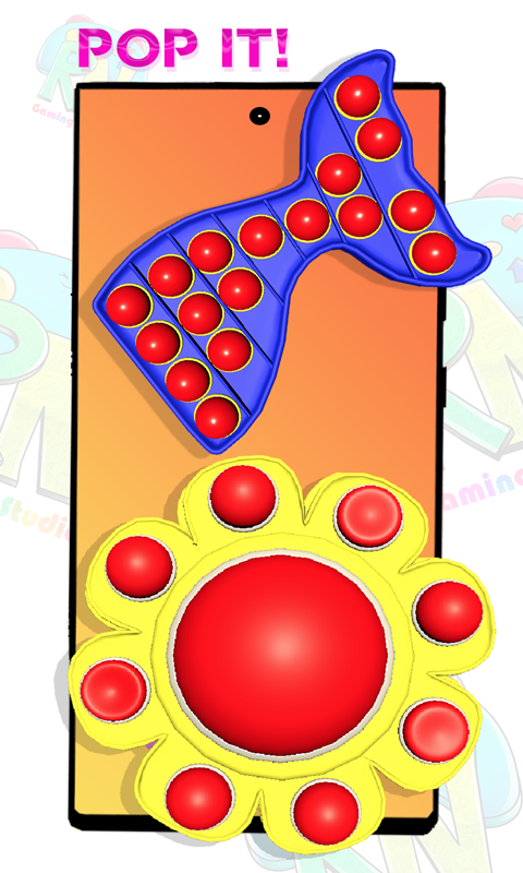 اسکرین شات 7 بازی Pop It Fidget Toy: ASMR Poppet