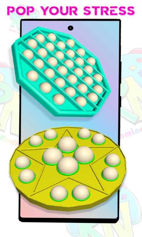 اسکرین شات 6 بازی Pop It Fidget Toy: ASMR Poppet