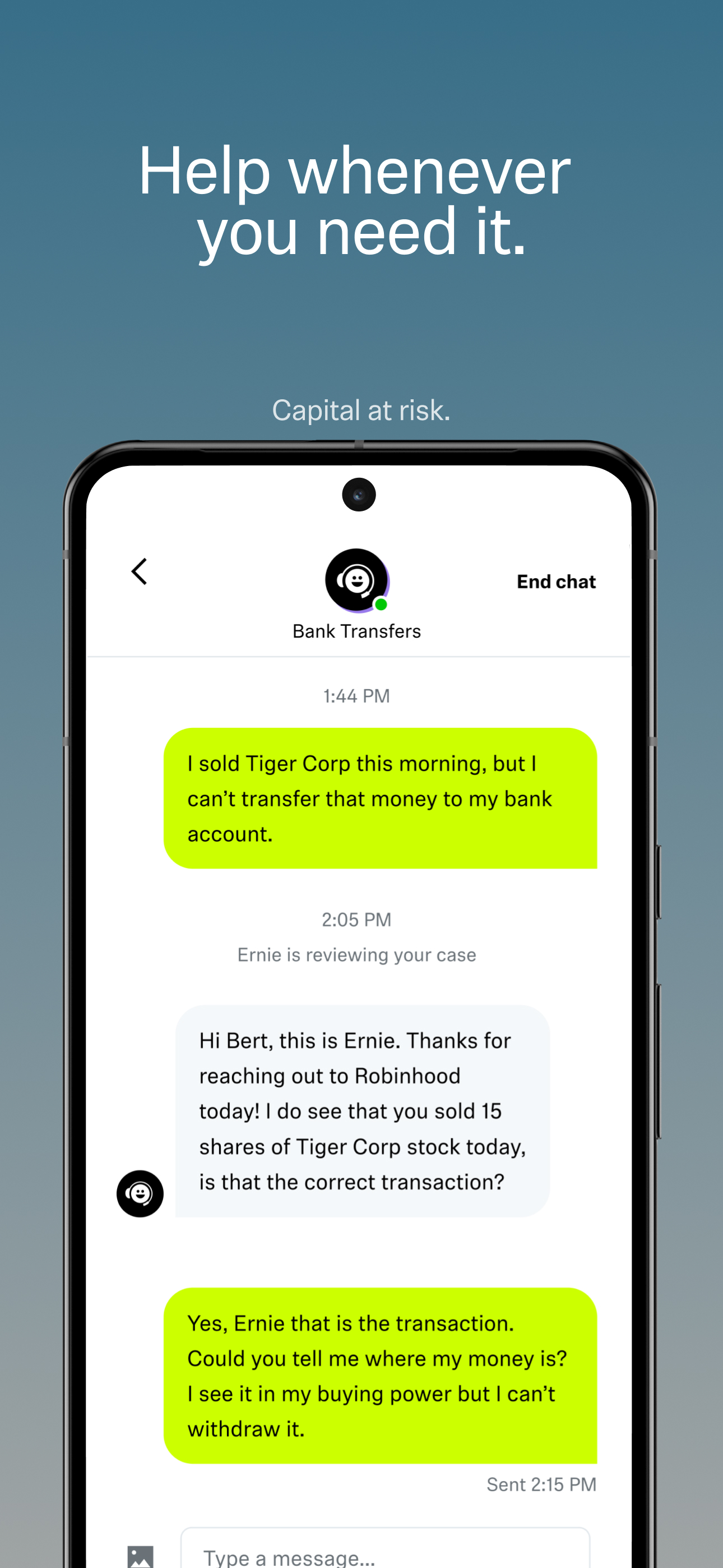 اسکرین شات 7 برنامه Robinhood Trading & Investing