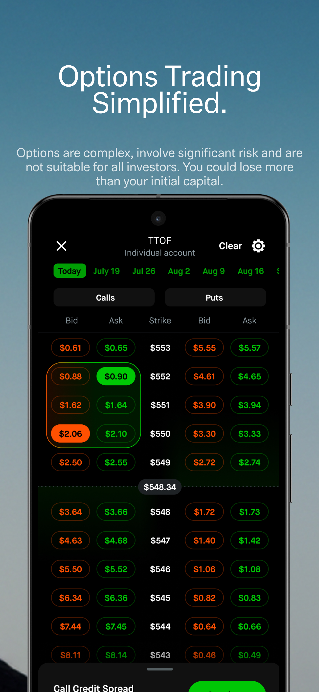 اسکرین شات 4 برنامه Robinhood Trading & Investing